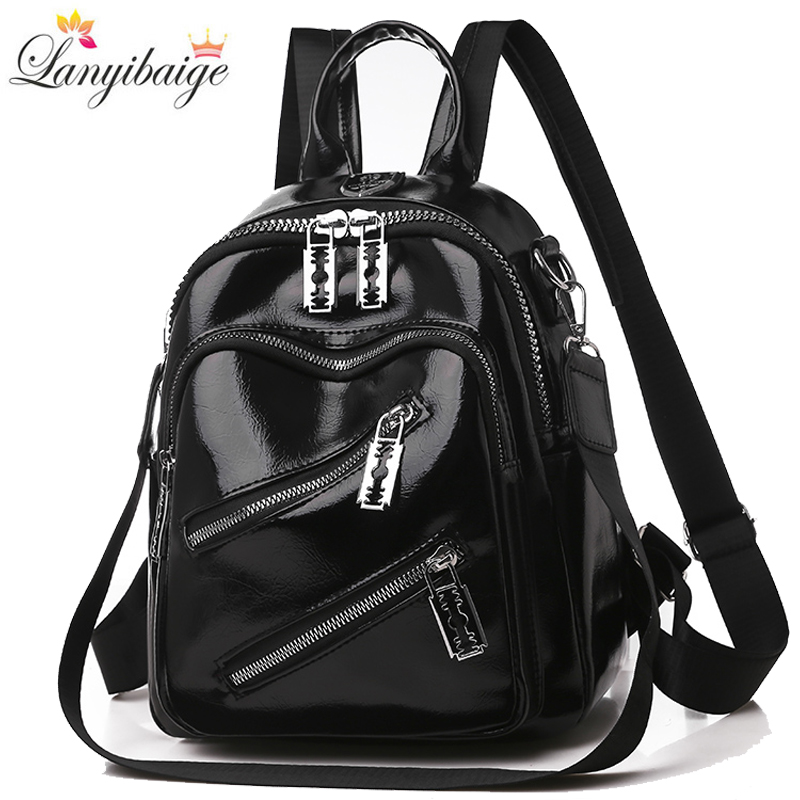 Travel Accessories Leather - Fashion Women Backpack Designer Pu Leather