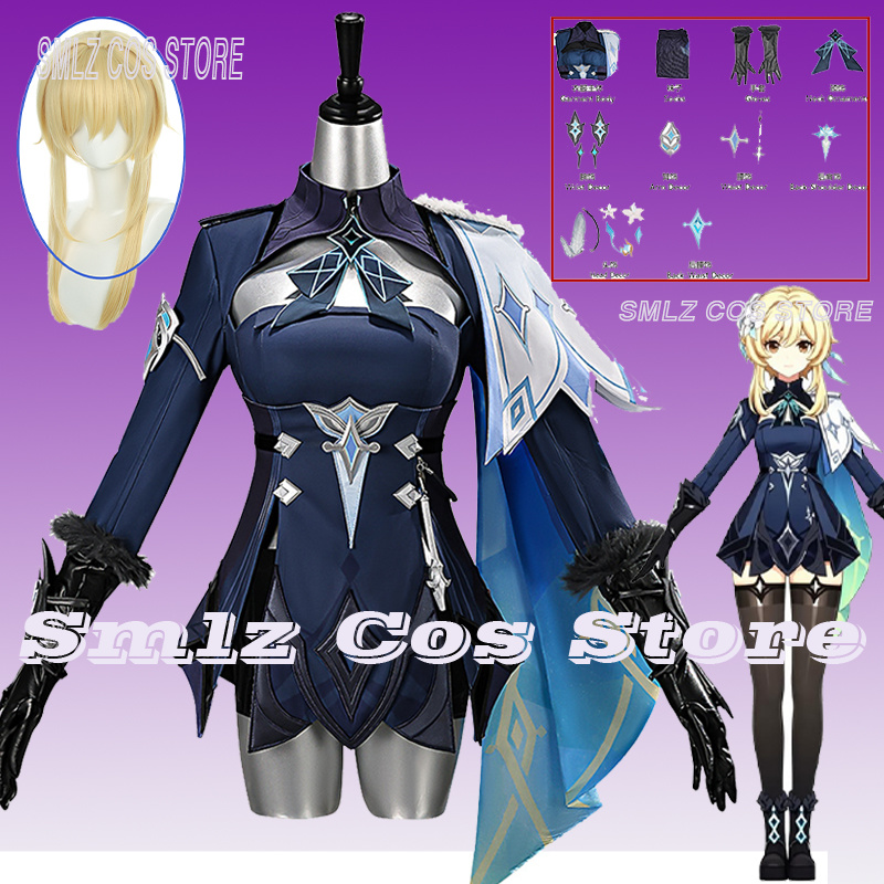 Travel Accessories Set - 2026 Genshin Impact Traveler Lumine Cosplay