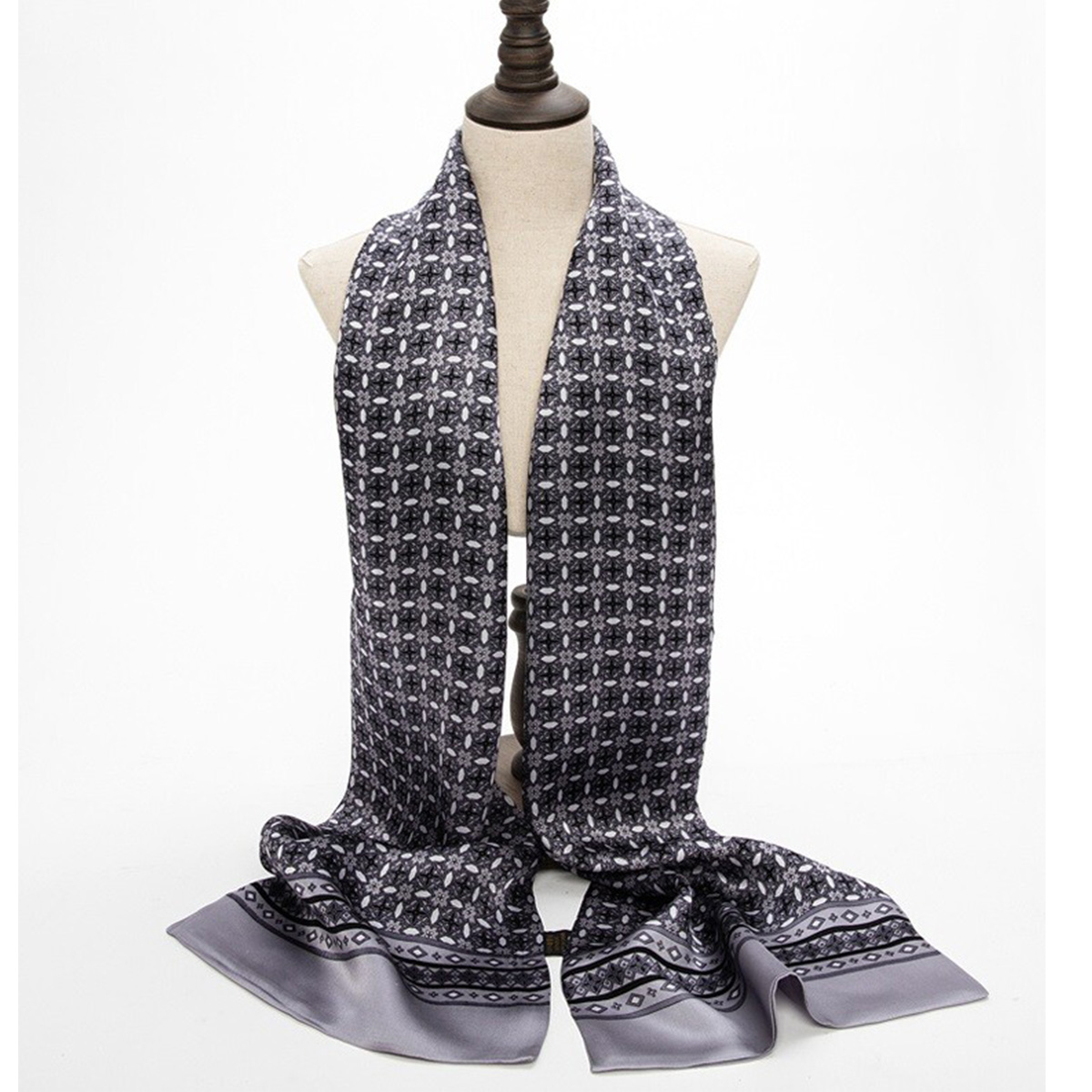 Travel Accessories New - 2026 New Silk Scarf Layer Neckerchief