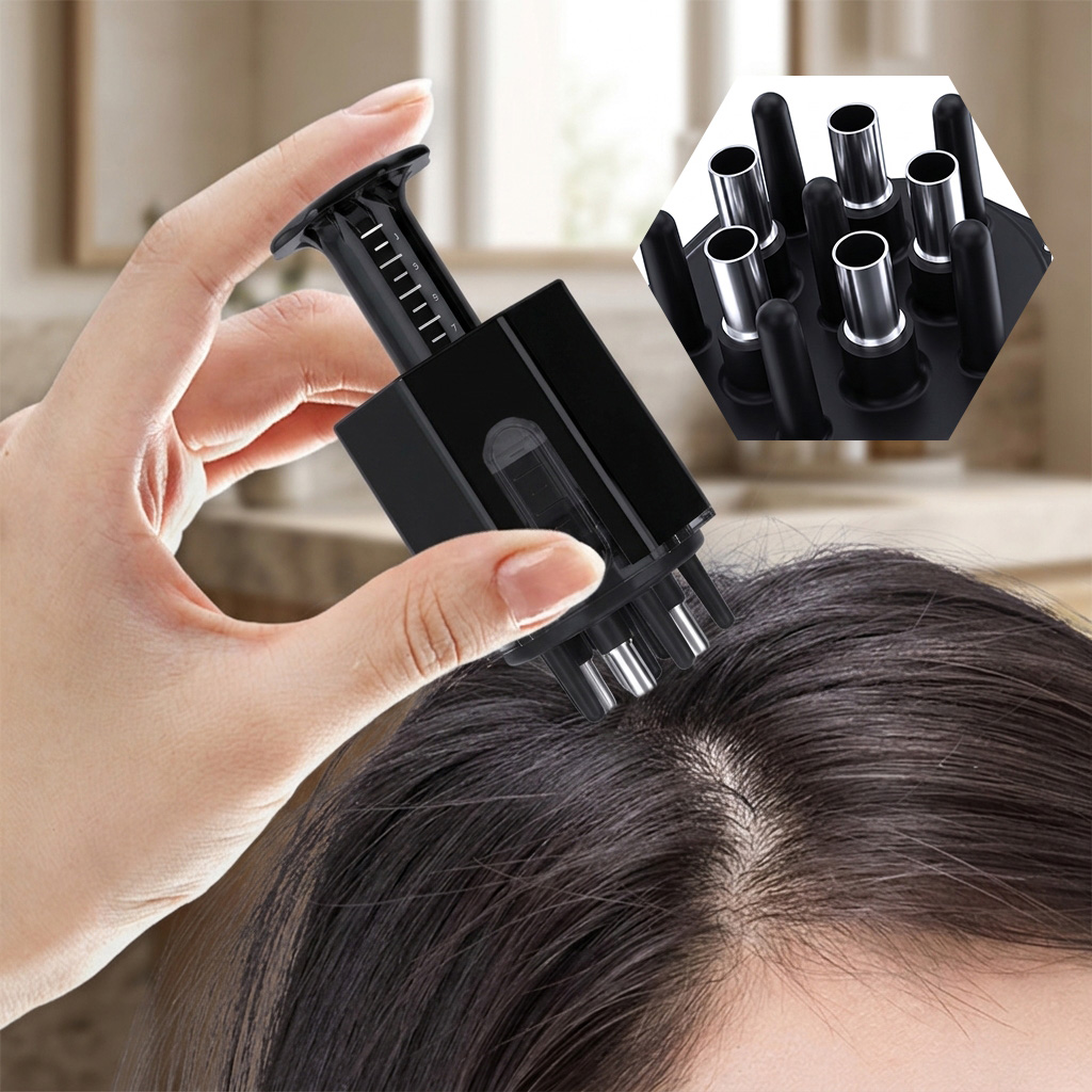 Travel Accessories Guide - Portable Scalp Massage Comb Essential Oil