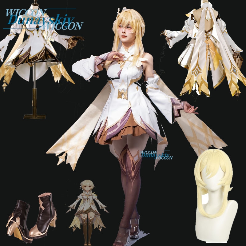 Travel Accessories Set - Genshin Impact New Skin Traveler Lumine