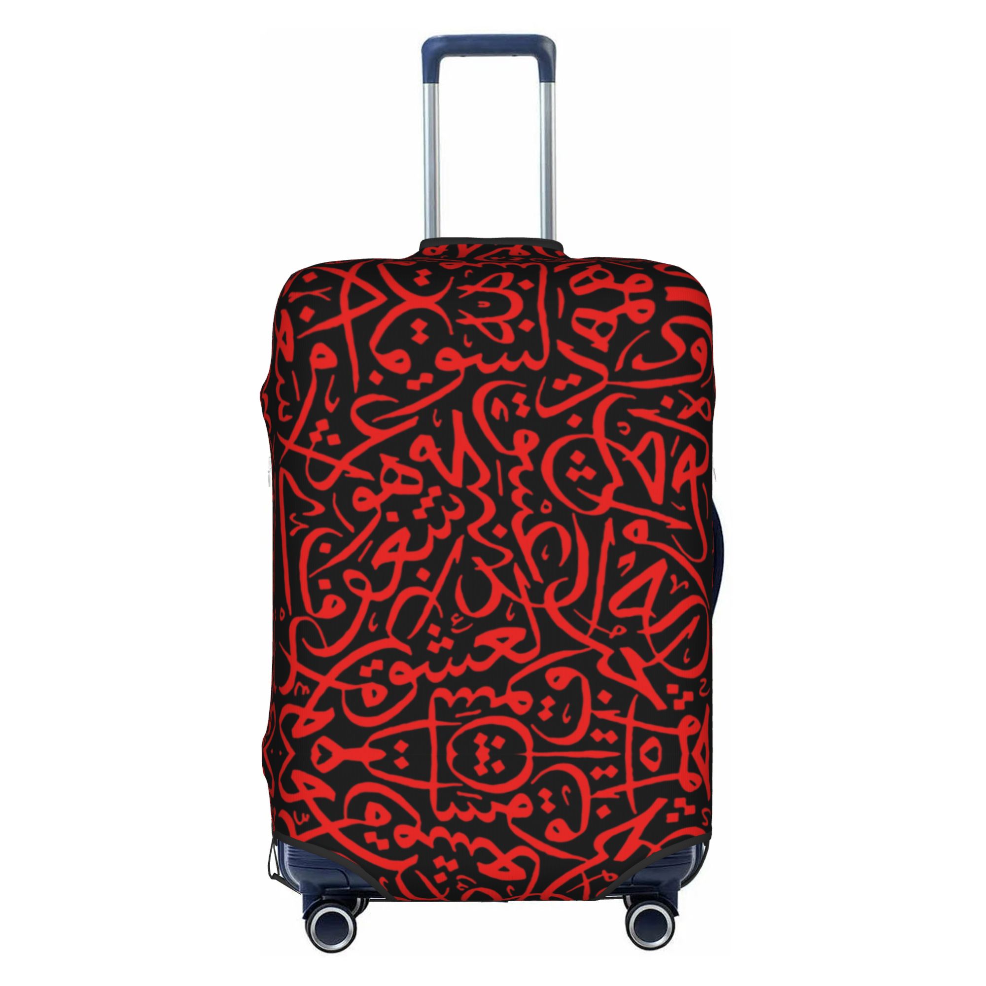 Travel Accessories Egypt - Arabic Calligraphy Words Artwork Luggage Cover