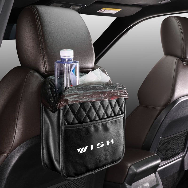 Car Backseat Organizer Multifu - Travel Accessories Leather recension och pris