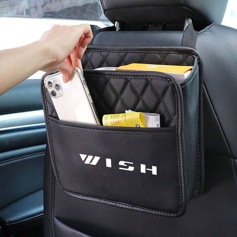 Car Backseat Organizer Multifu - Travel Accessories Leather recension och pris