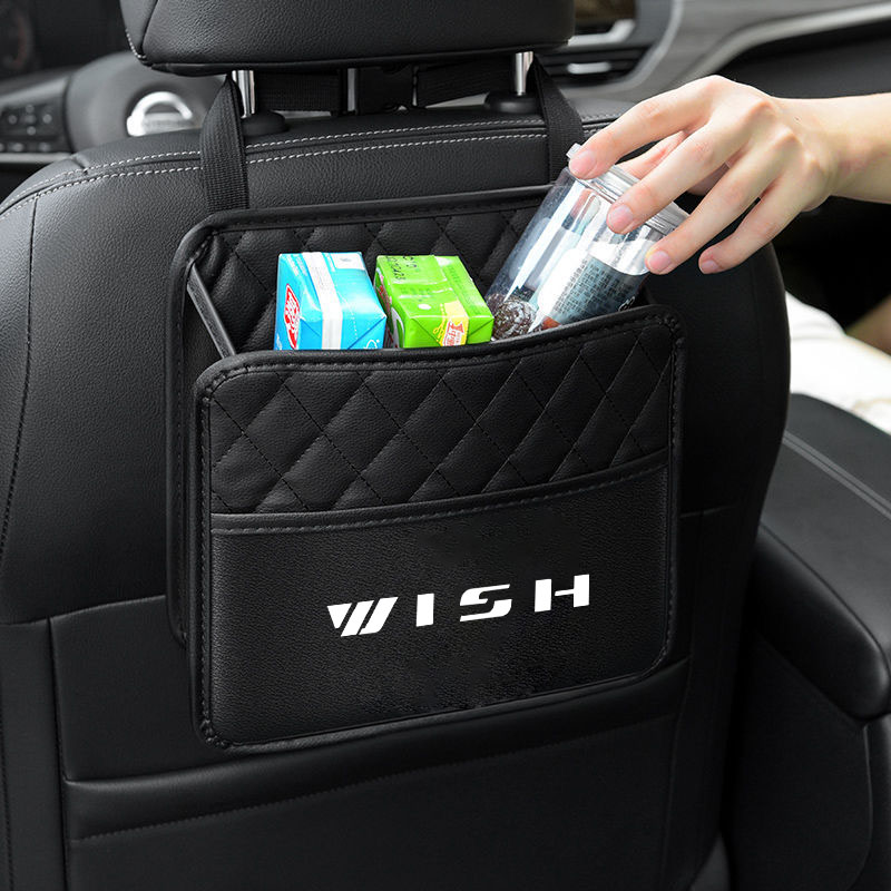 Car Backseat Organizer Multifu - Travel Accessories Leather recension och pris