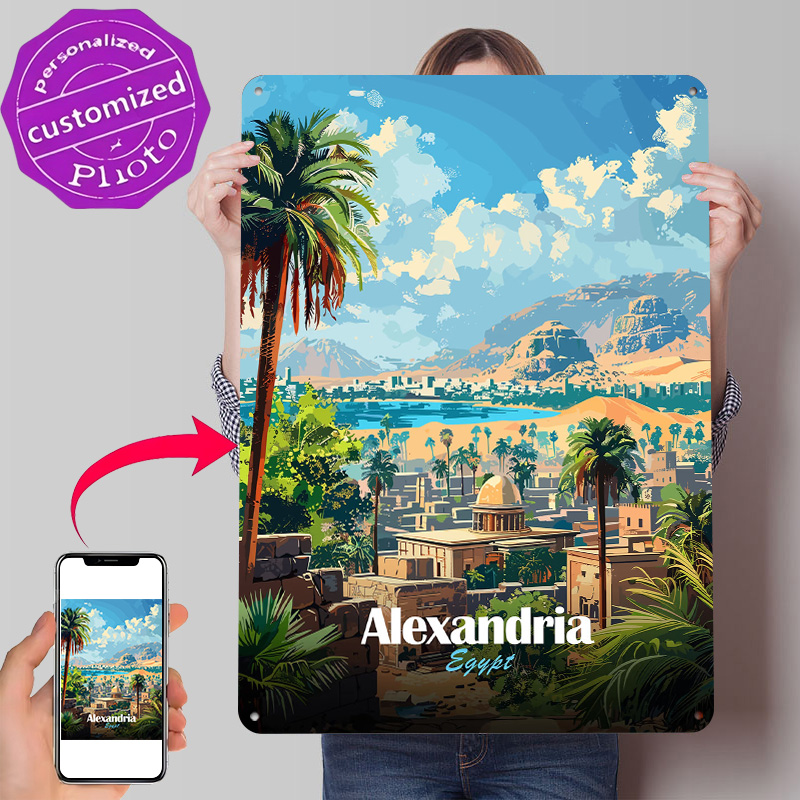 Alexandria Egypt Travel Poster - Travel Accessories Egypt recension och pris