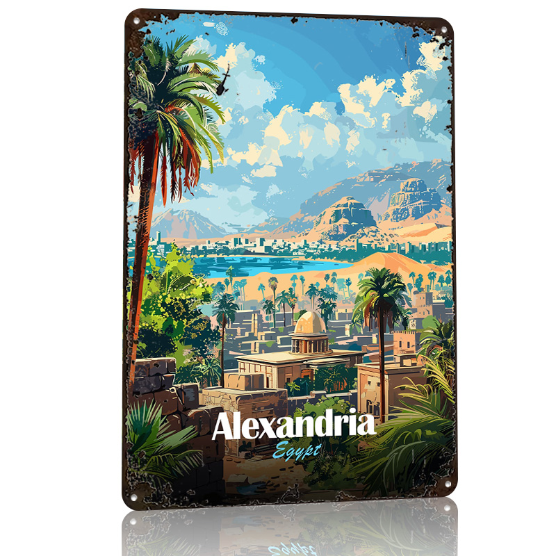Alexandria Egypt Travel Poster - Travel Accessories Egypt recension och pris