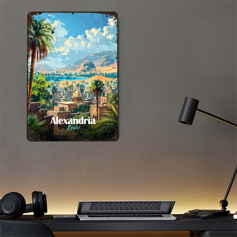 Alexandria Egypt Travel Poster - Travel Accessories Egypt recension och pris
