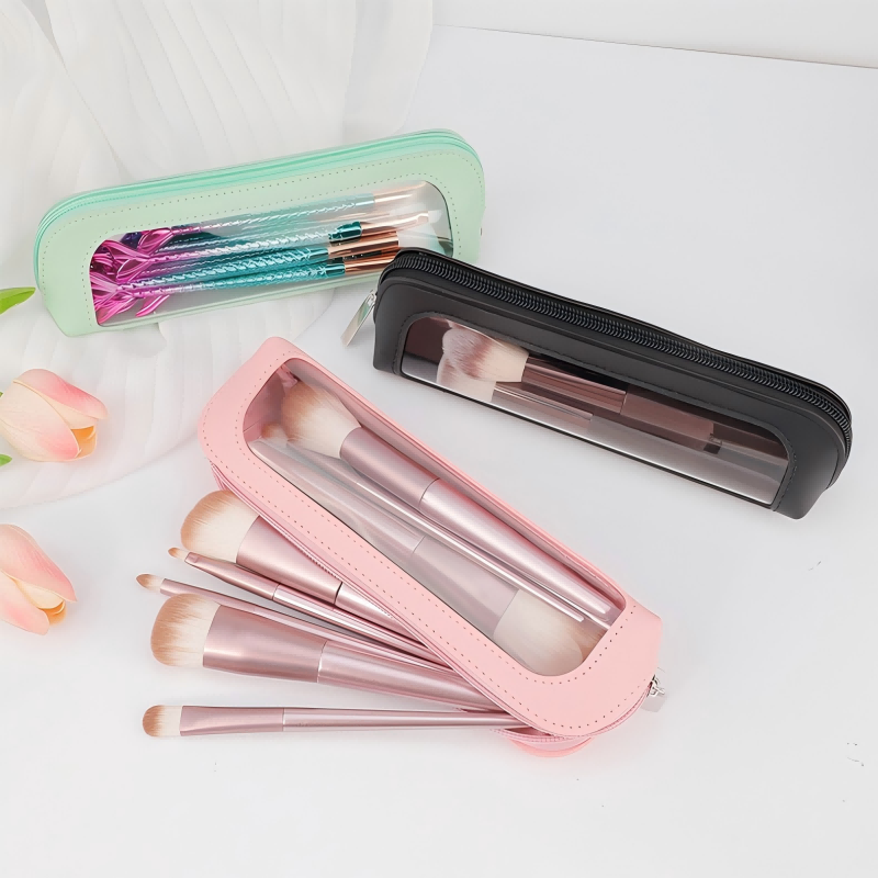 Small Clear PU Leather Travel  - Travel Accessories Leather recension och pris