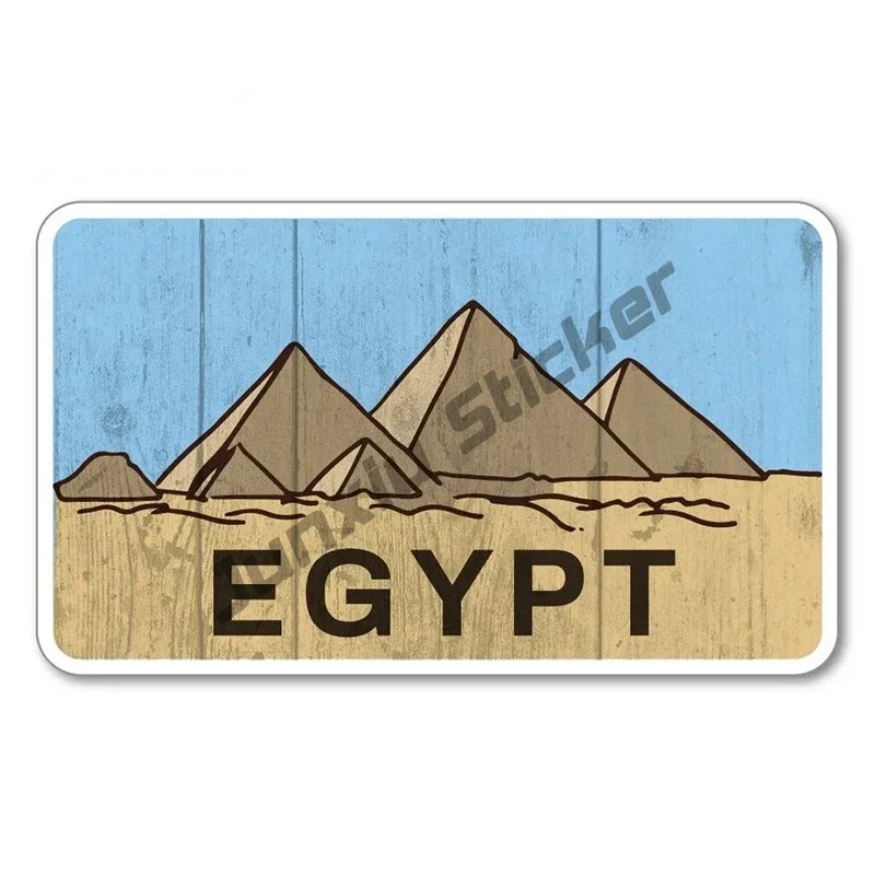 Egypt Flag Decal Sticker Egypt - Travel Accessories Egypt recension och pris