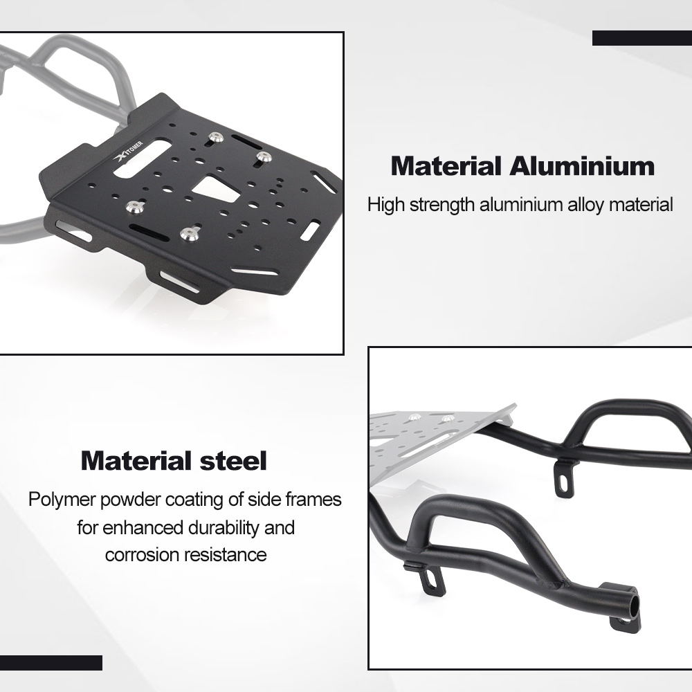 Motorcycle Rear Luggage Rack F - Luggage Cover Protector recension och pris