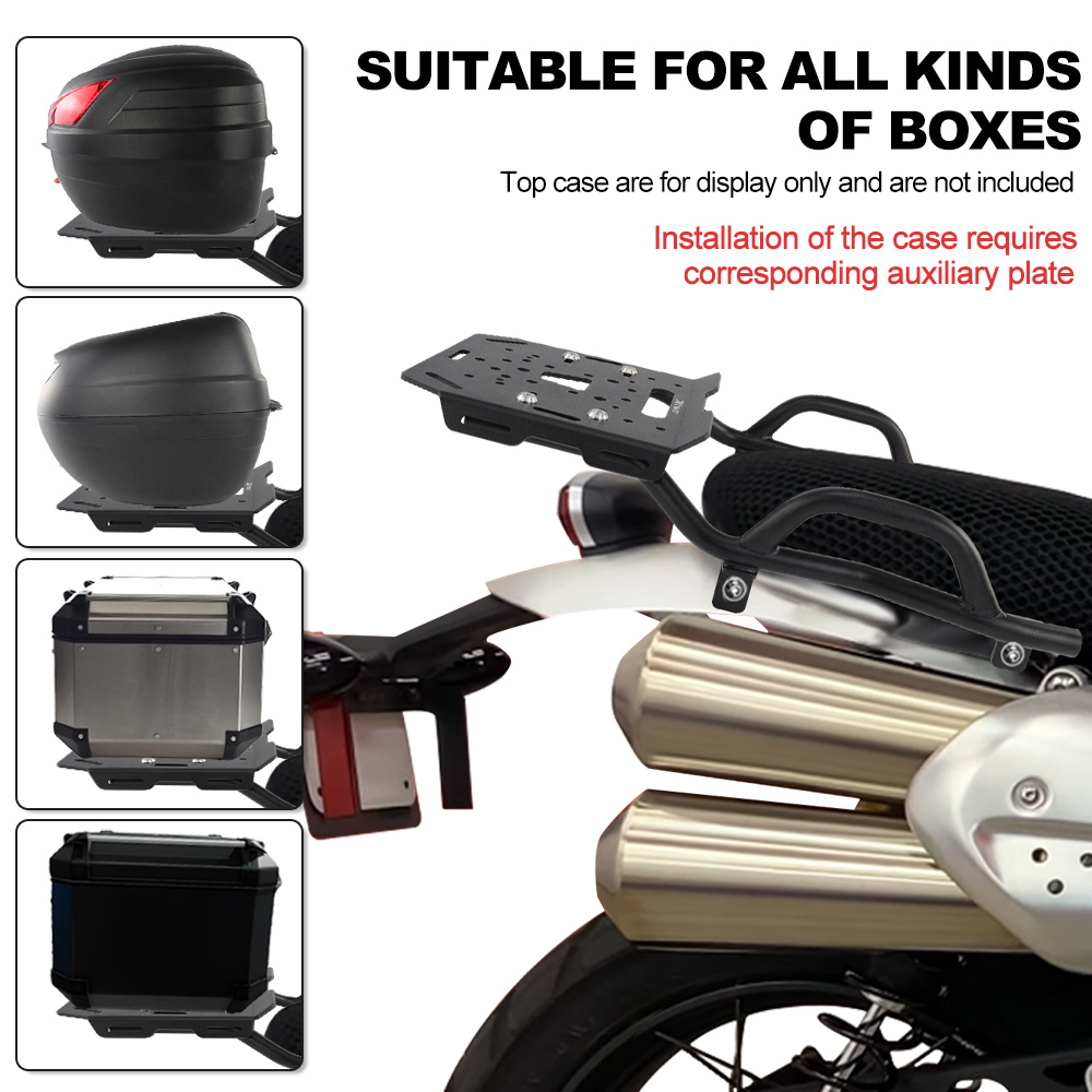 Motorcycle Rear Luggage Rack F - Luggage Cover Protector recension och pris
