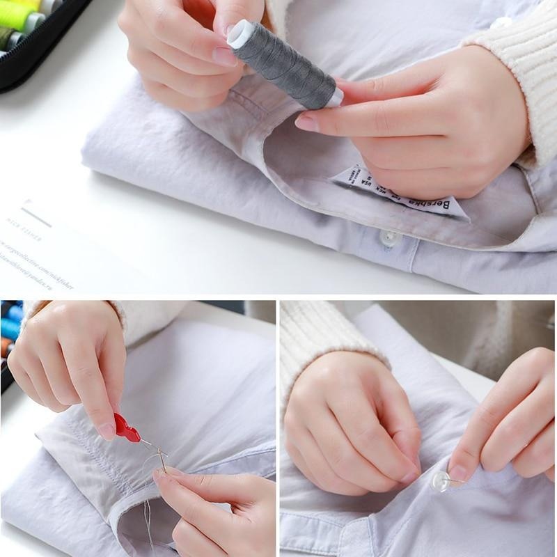 Portable 10Pcs/set Sewing Kit  - Travel Accessories Kit For Women recension och pris