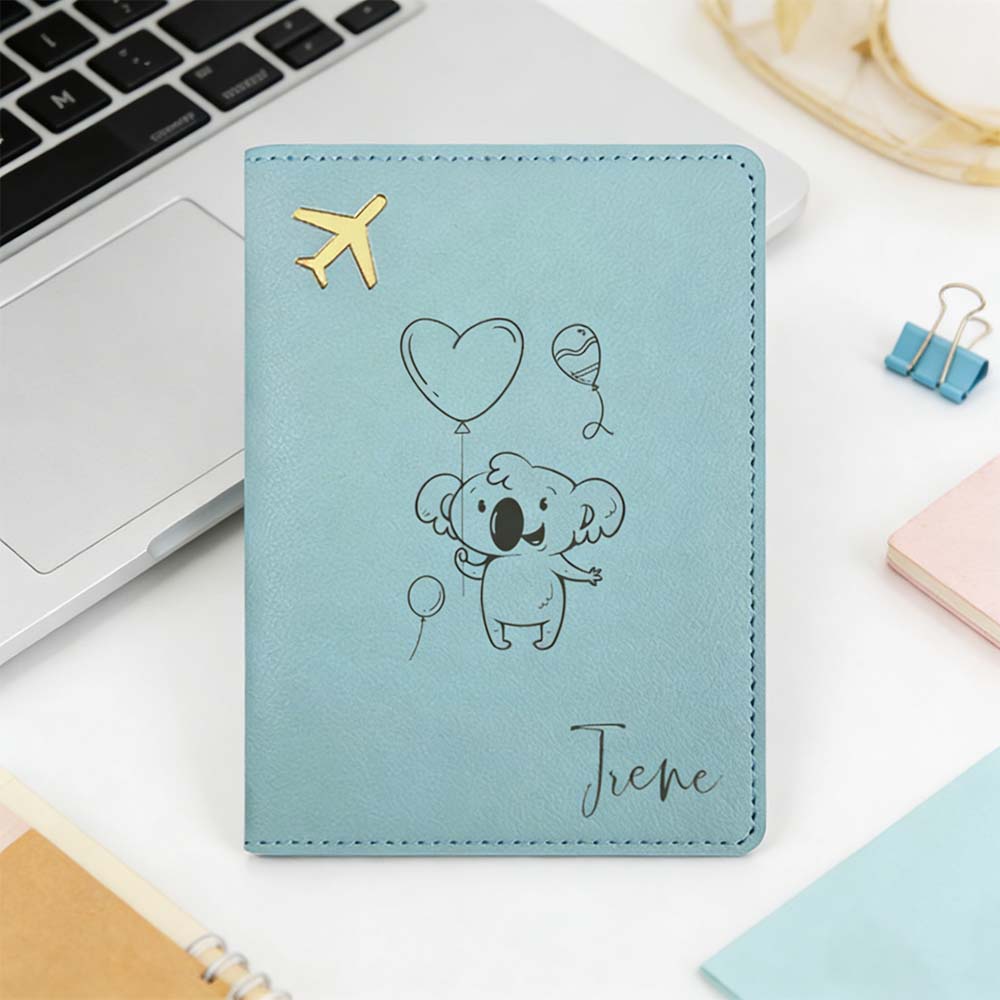 1pc Personalized Name Passport - Travel Accessories Meaning recension och pris