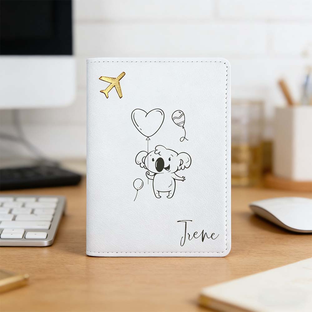 1pc Personalized Name Passport - Travel Accessories Meaning recension och pris