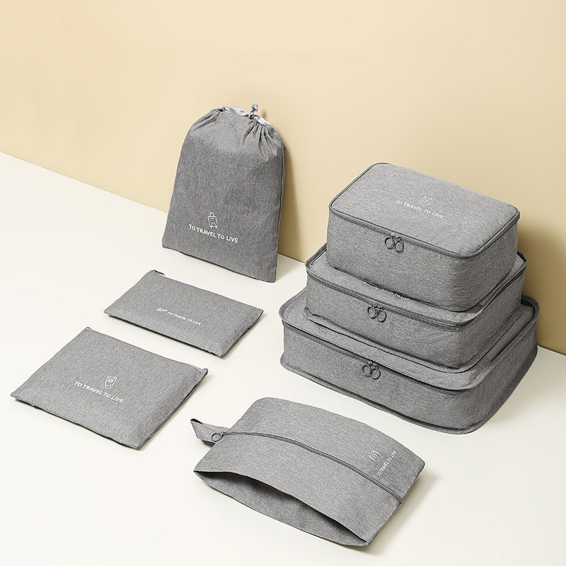 7 Piece Travel Packing Cubes S - Travel Accessories Kit For Women recension och pris