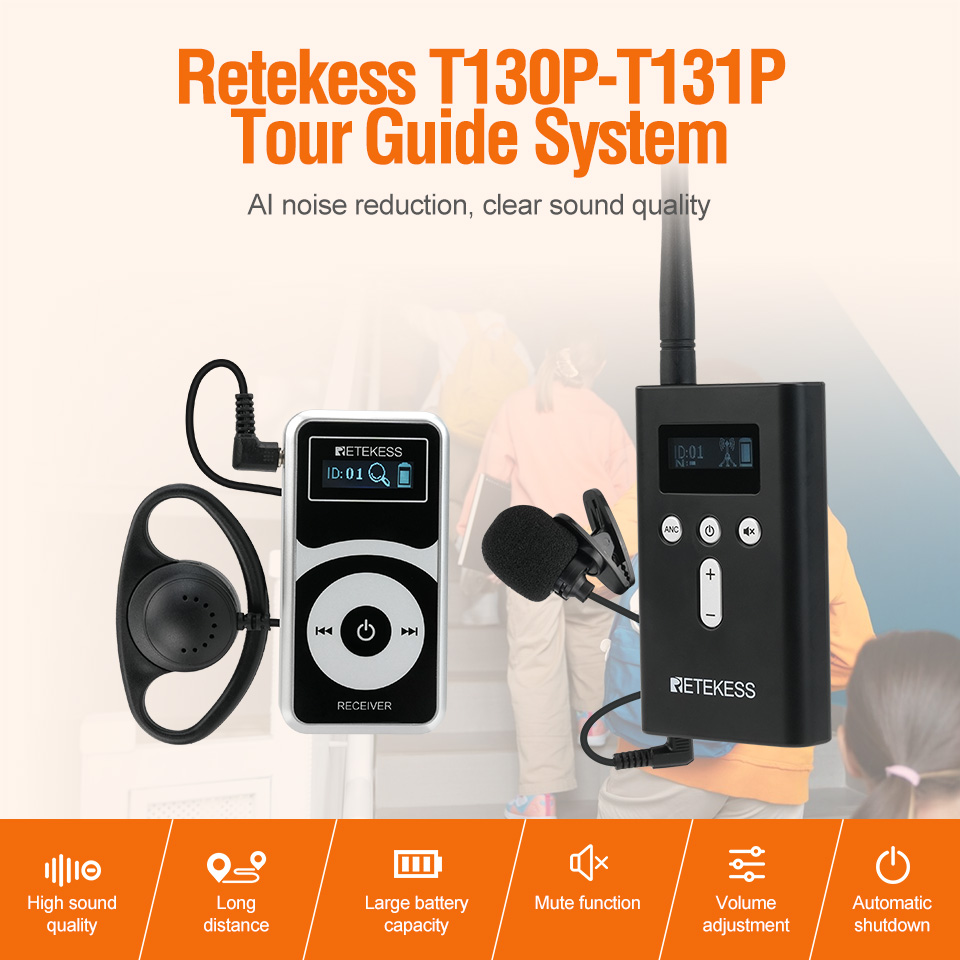 RETEKESS T130P T131P Tour Guid - Travel Accessories Guide recension och pris