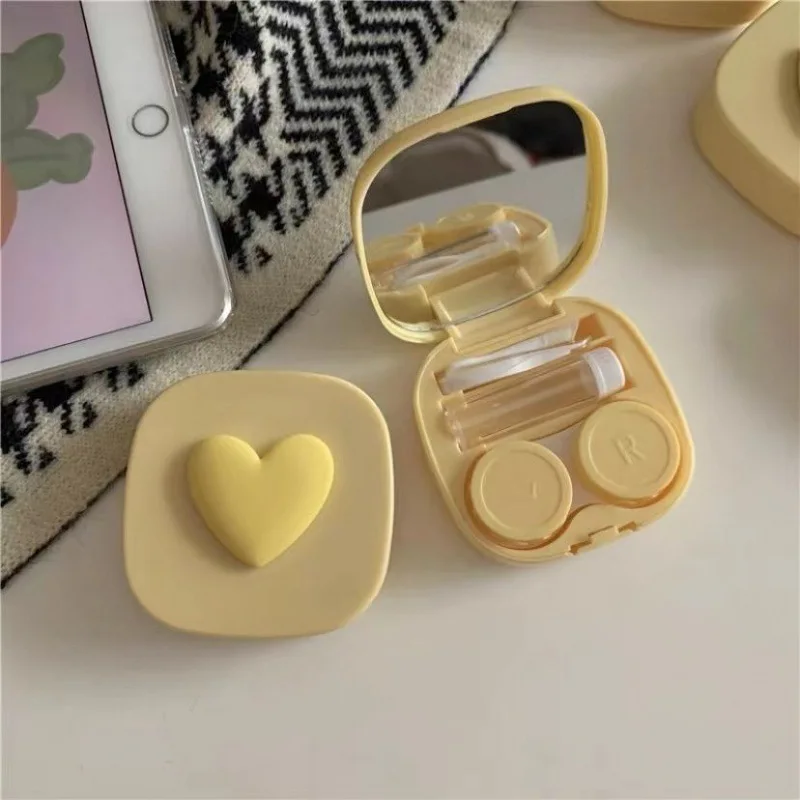 Purple Heart Contact Lens Case - Travel Accessories Kit For Women recension och pris