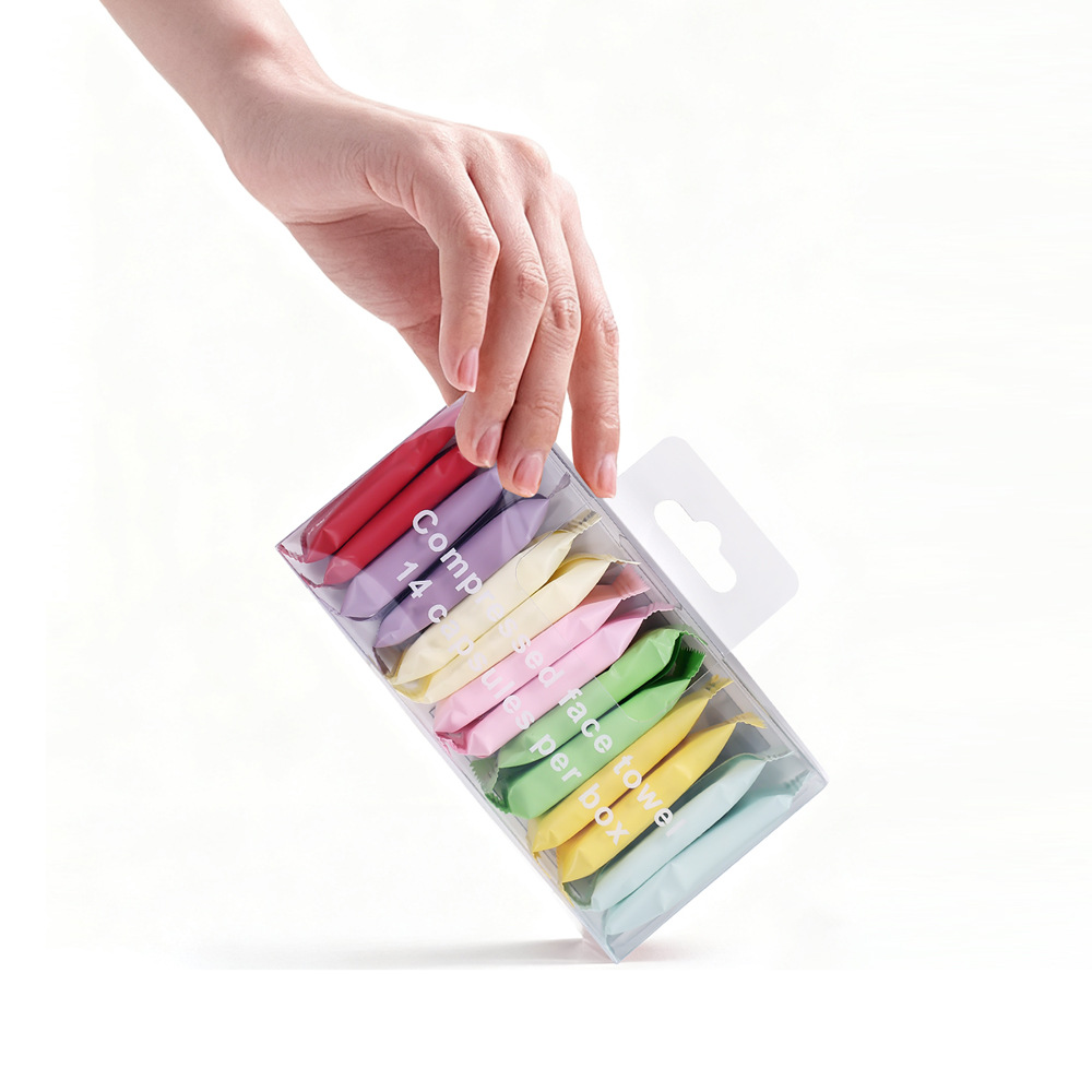 14pcs/box Disposable Washcloth - Travel Accessories Set recension och pris