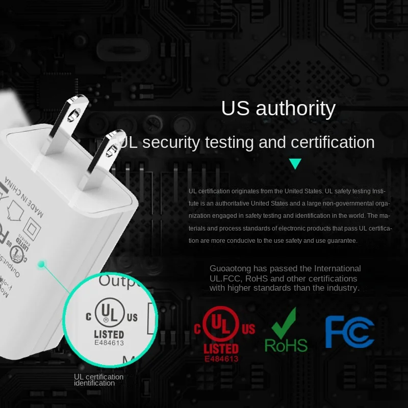 US Adapter 5V 2A 1A Fast Charg - Travel Accessories Canada recension och pris