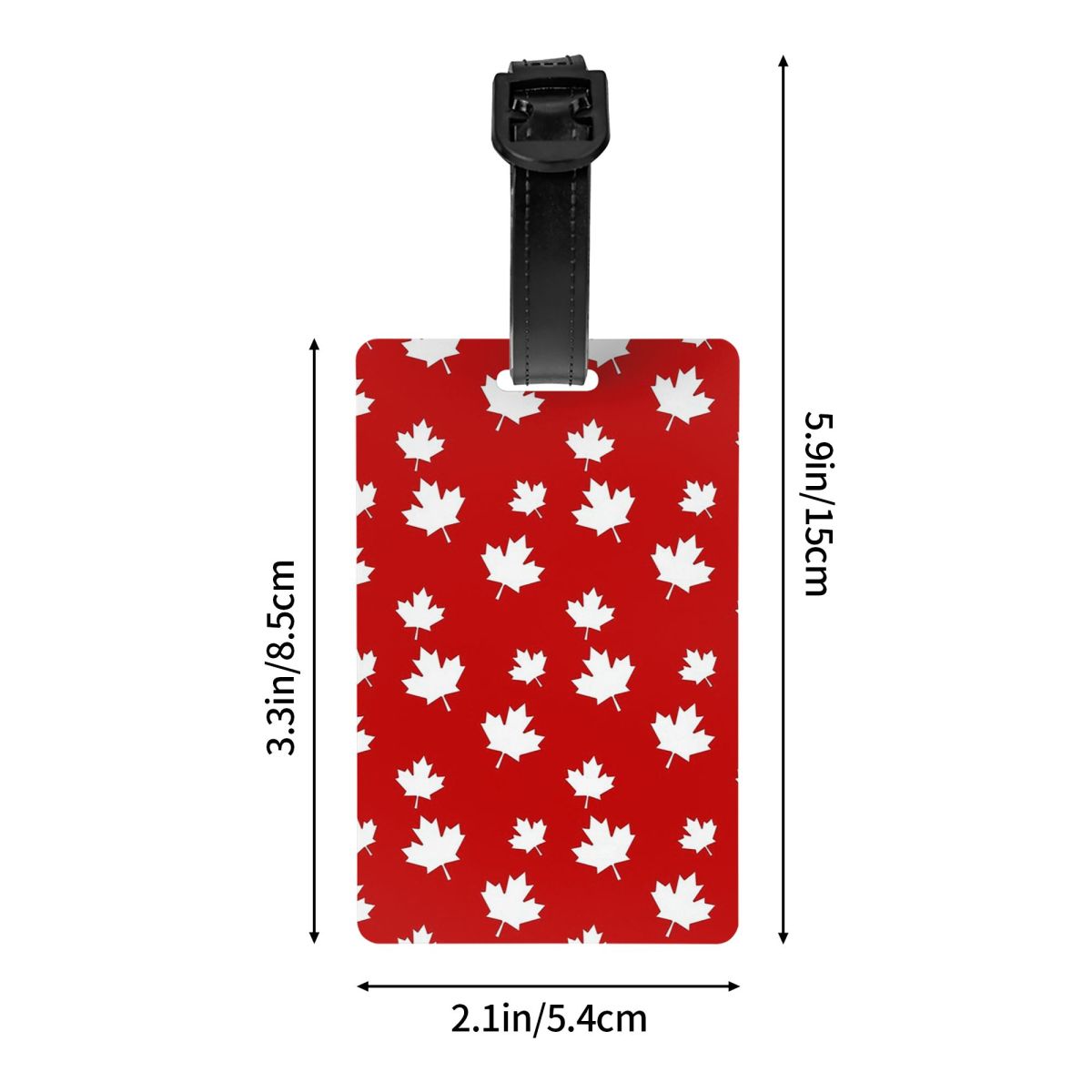 Canada Maple Leaf Flag Pattern - Travel Accessories Canada recension och pris