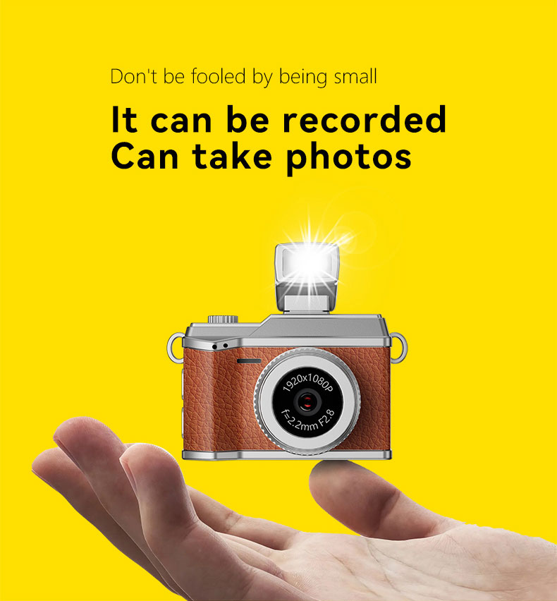 Mini Camera 1080P HD Photo Vid - Travel Video Accessories recension och pris