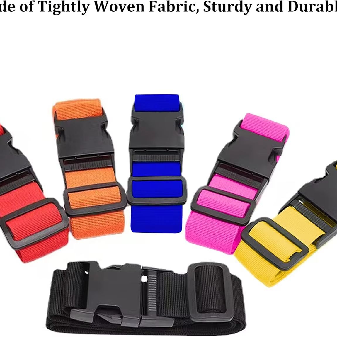 Bright Color Adjustable Luggag - Travel Accessories Luggage Straps recension och pris