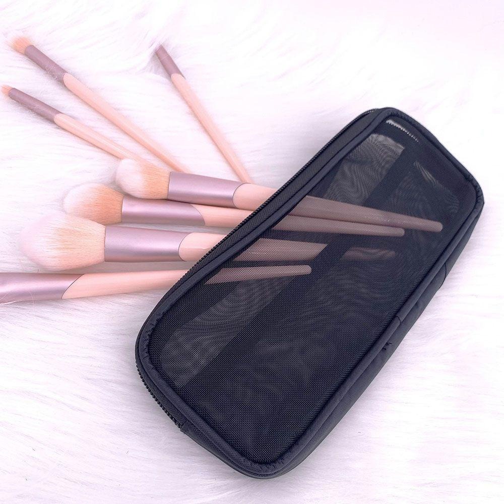 Mesh Makeup Brush Bag Women Be - Travel Accessories Kit For Women recension och pris