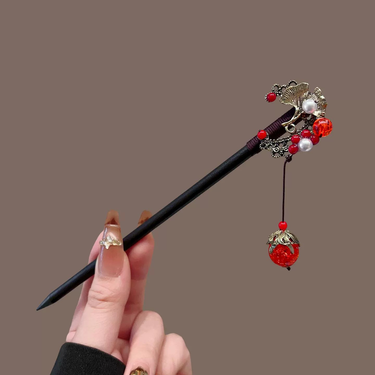 Antique Wooden Hairpin Women's - Travel Accessories New recension och pris