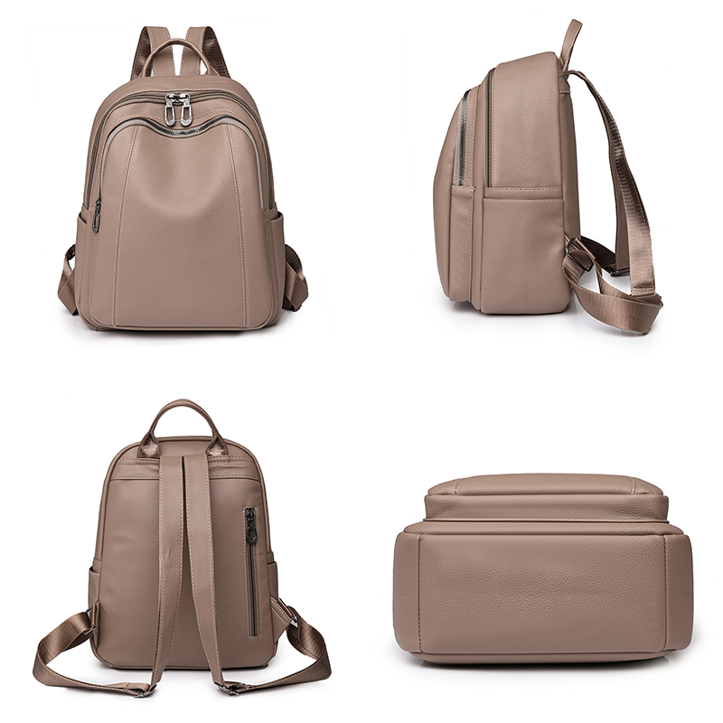 High Quality Leather Backpack  - Travel Accessories Leather recension och pris