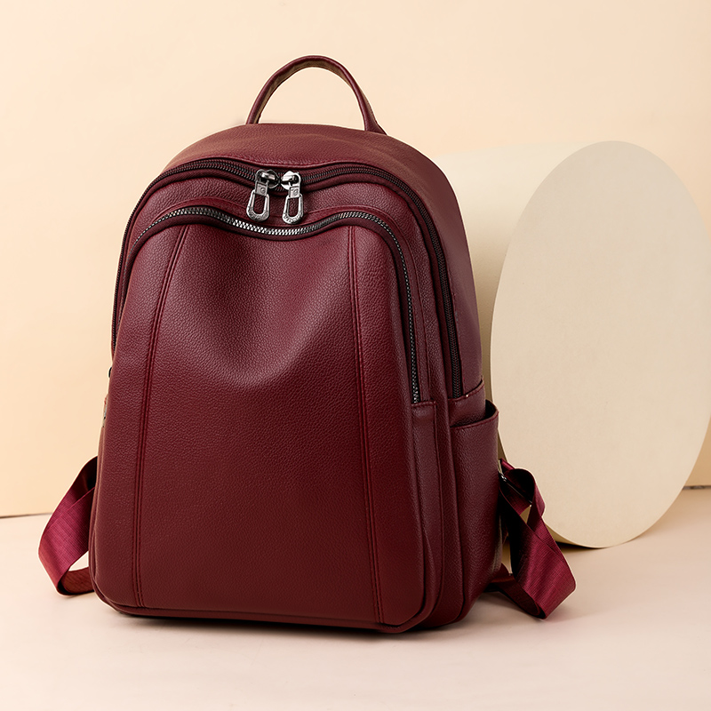 High Quality Leather Backpack  - Travel Accessories Leather recension och pris