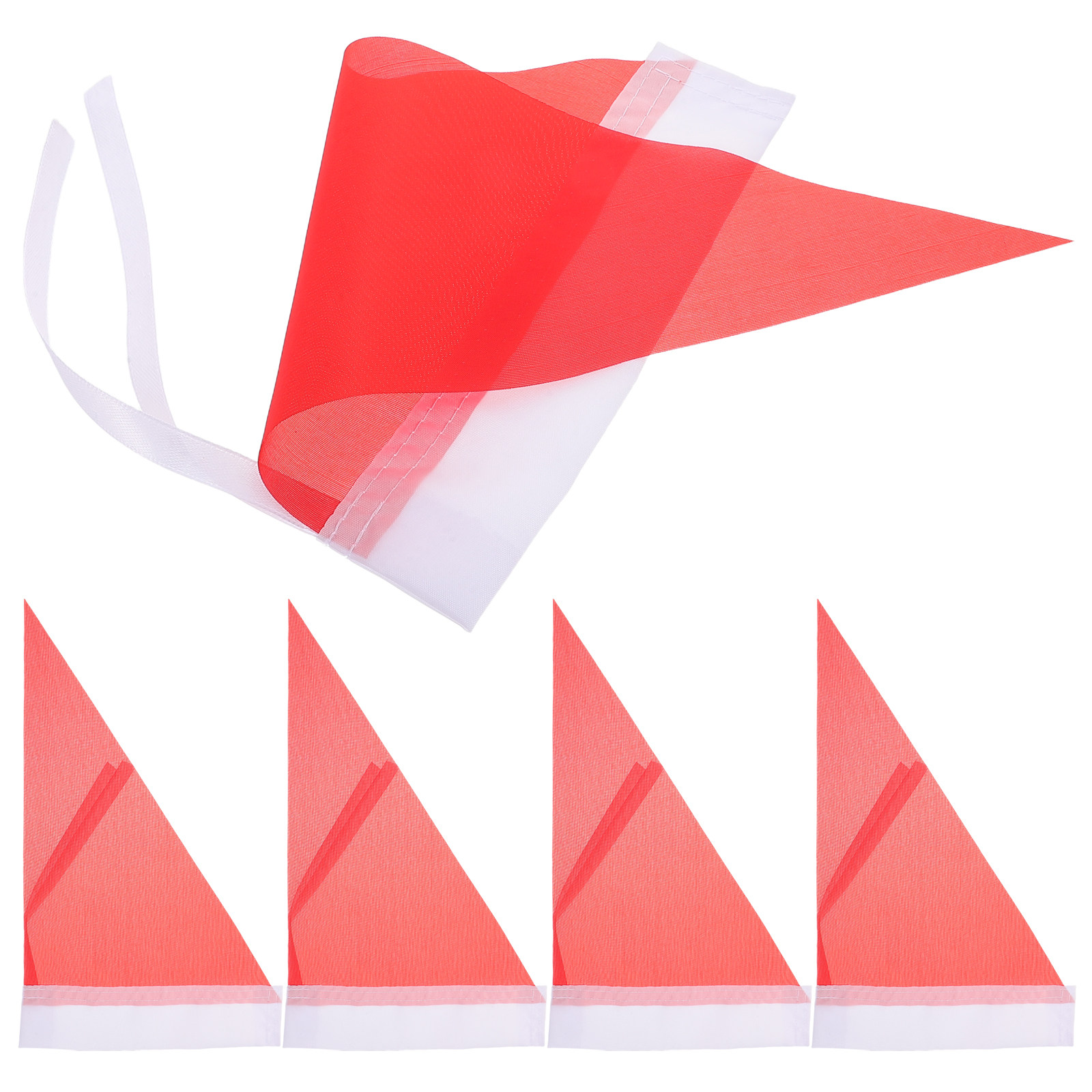 5 Pcs Triangle Tour Guide Flag - Travel Accessories Guide recension och pris