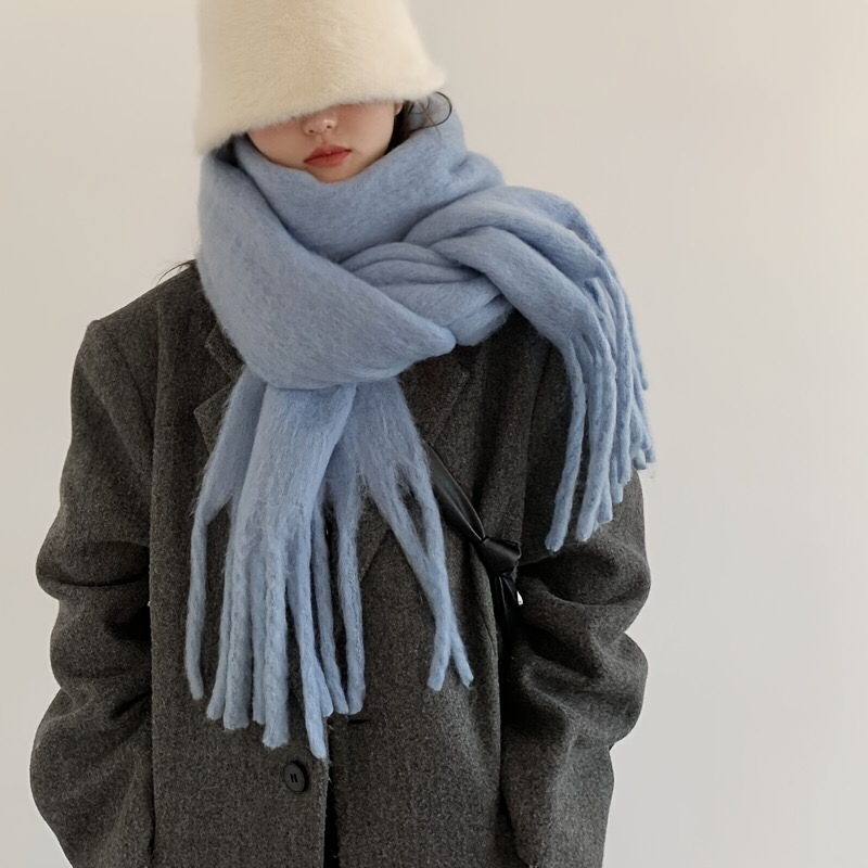 Elegant and thick winter scarf - Travel Accessories New recension och pris