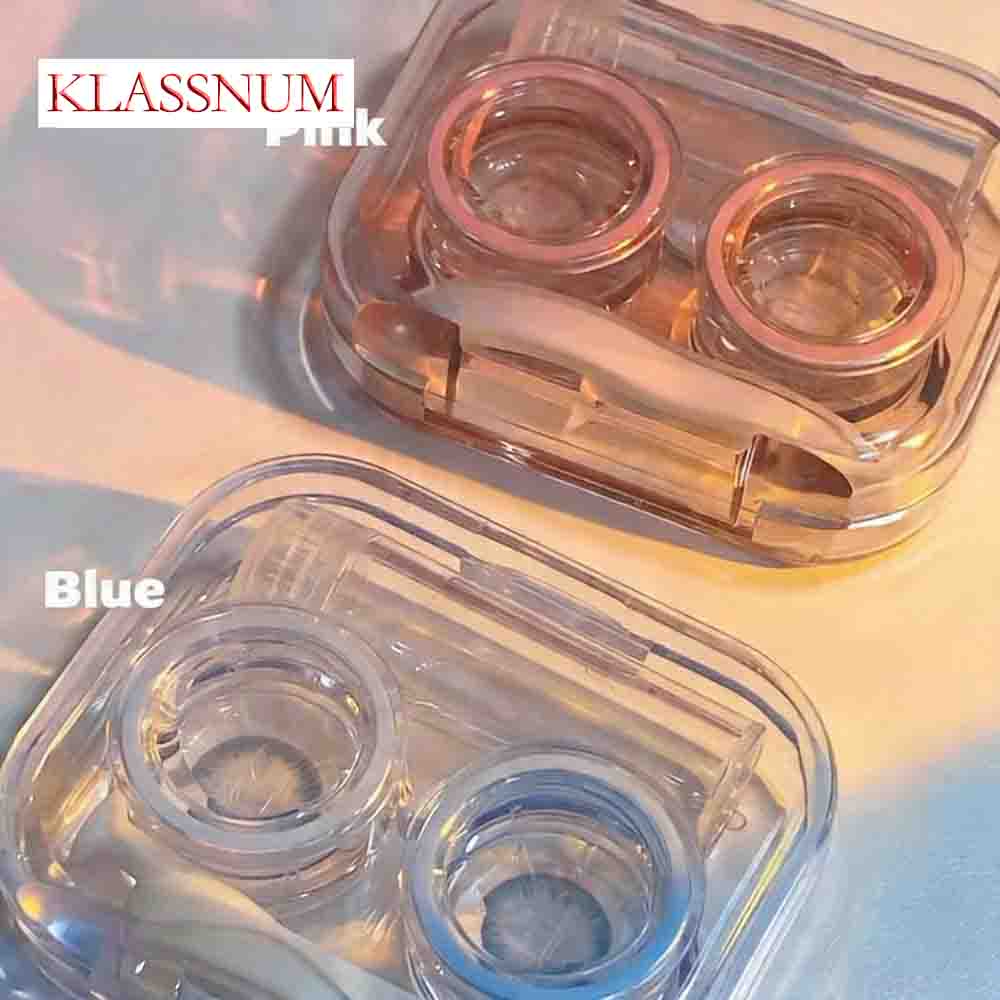 KLASSNUM Cute Contact Lens Cas - Travel Accessories Kit For Women recension och pris