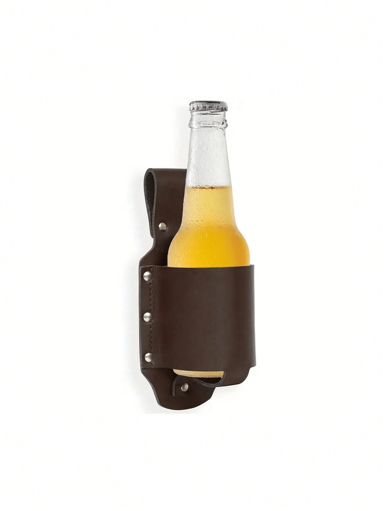 1pc Classic PU Leather Bottle  - Travel Accessories Leather recension och pris