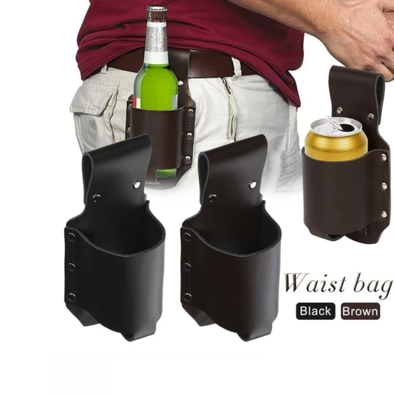1pc Classic PU Leather Bottle  - Travel Accessories Leather recension och pris