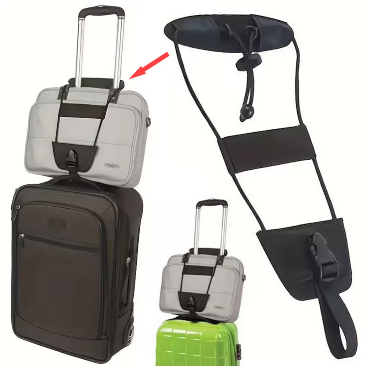 Travel Luggage Connecting Stra - Travel Accessories Luggage Straps recension och pris