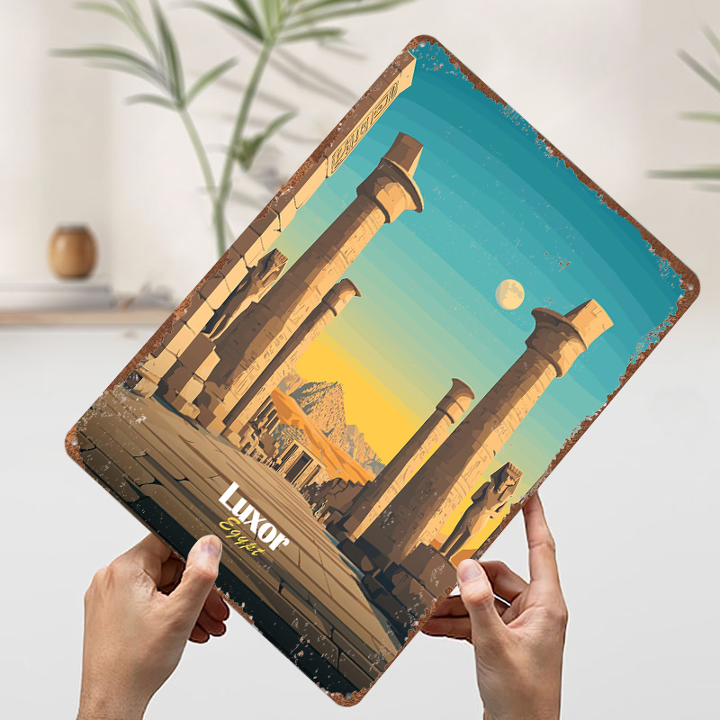 Luxor Egypt Travel Metal Poste - Travel Accessories Egypt recension och pris