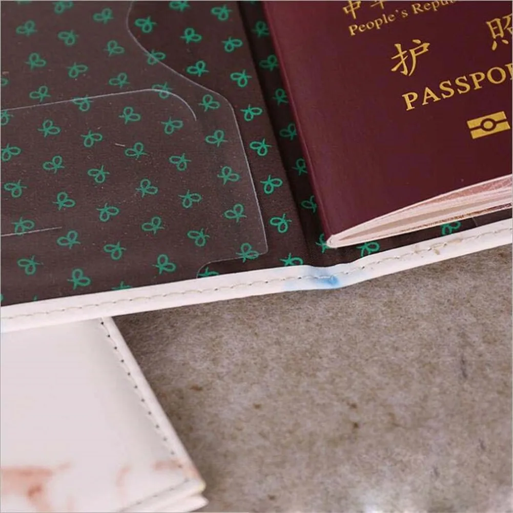 Women Men Passport Cover Pu Le - Travel Accessories Bag For Men recension och pris