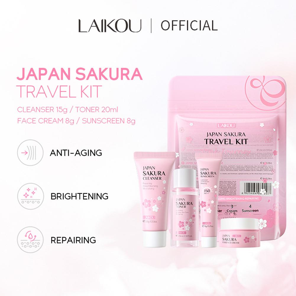 Sakura Skin Care Set facial Cl - Travel Accessories Set recension och pris