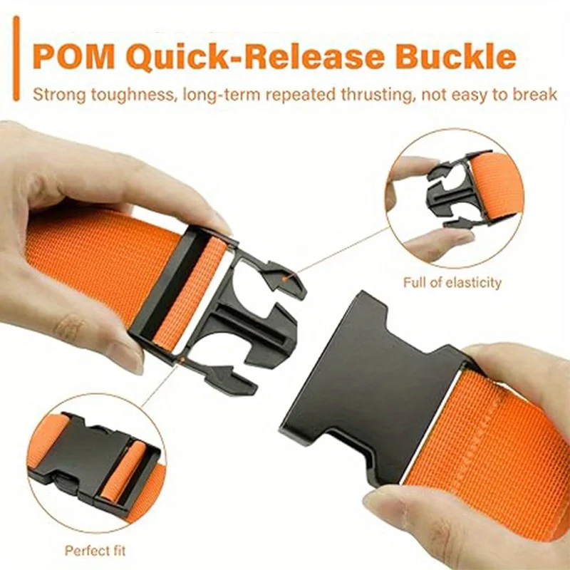 6 Pack Luggage Straps Luggage  - Travel Accessories Luggage Straps recension och pris
