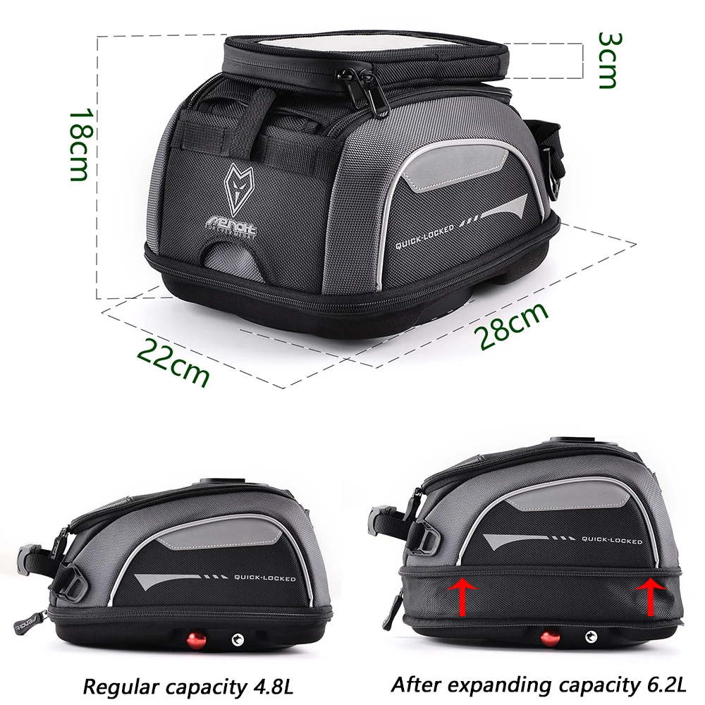 Tank Bag for BMW R NineT Pure  - Luggage Cover Protector recension och pris